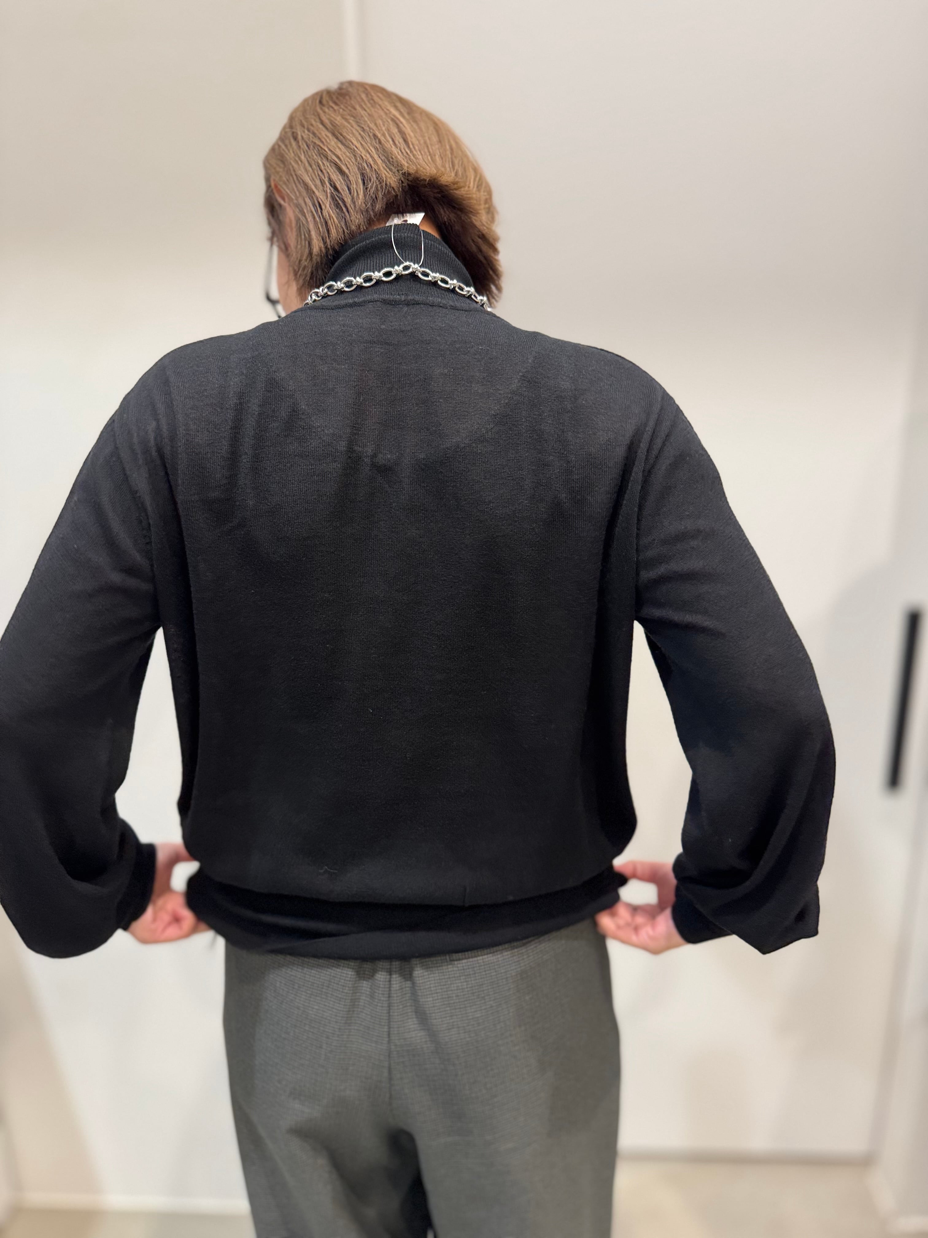 【DONA MARIE】シルク混タートルハイゲージニット　951019