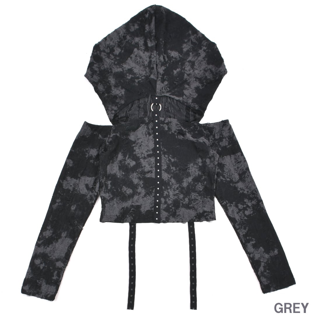 新品未使用 マーロンエノンフィ オープンショルダージャガードトップス Fit more 「ZOZO限定カラー」オープンショルダージャガード