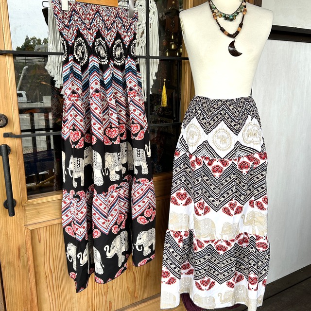 ゾウさん2ウェイふんわりスカート