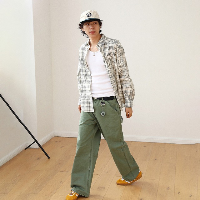 mcmxciii全3色無地ベーシックカーゴパンツ【M0002】