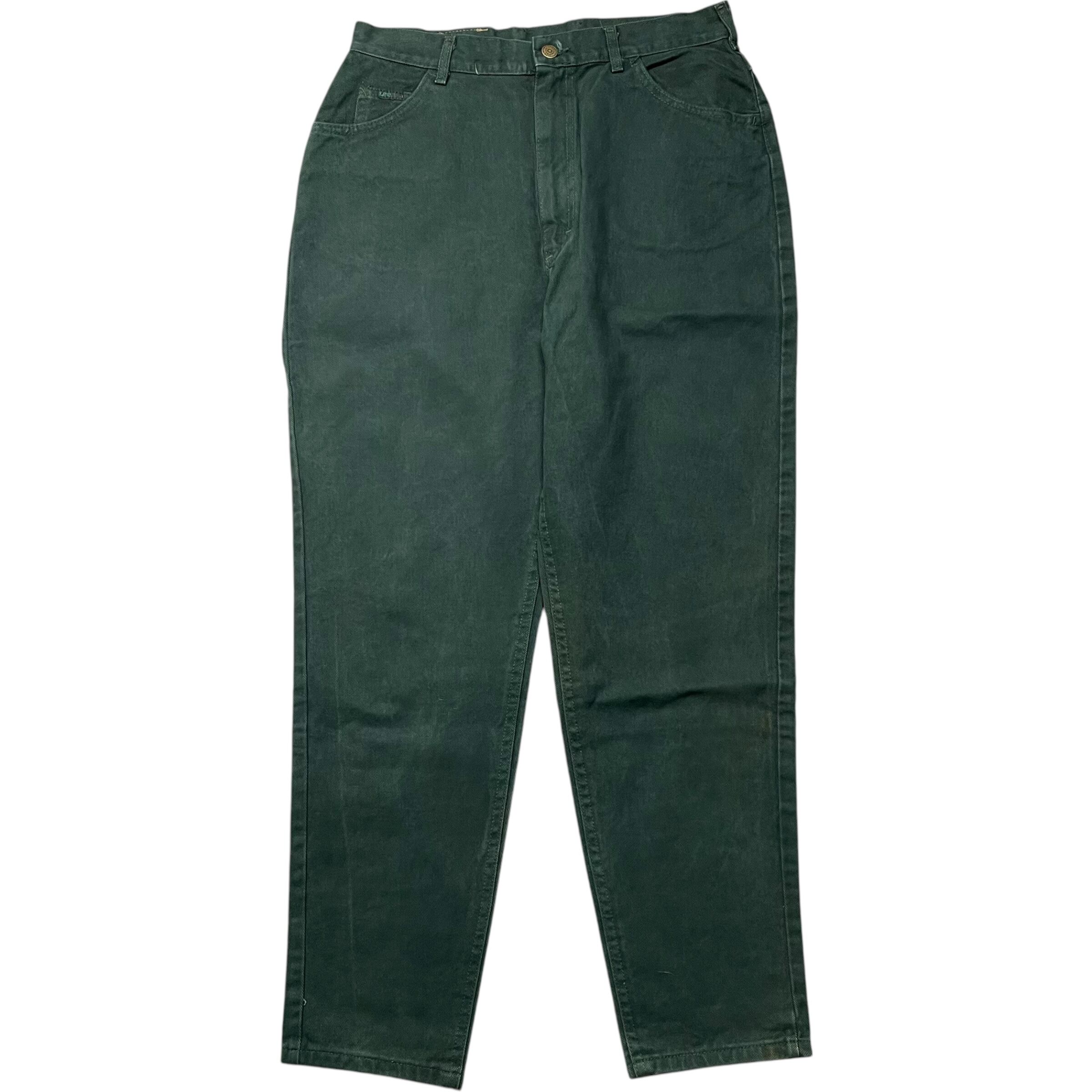 《実寸 W31L30》 Lee リー デニムパンツ グリーン USA製 90年代 vintage no.6057