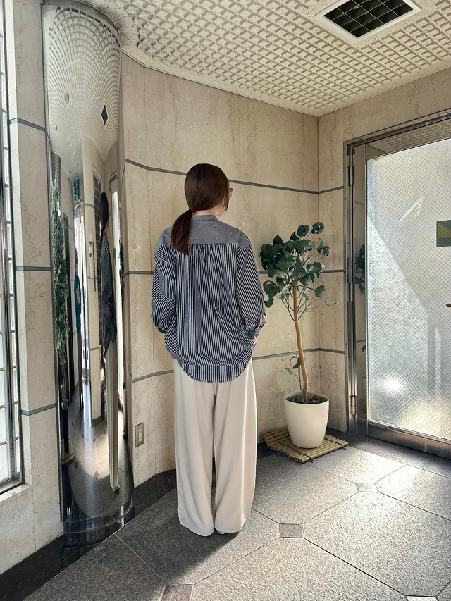 ☆Freeサイズ【隠蔽シリーズ】 Wide Easy Slacks Pants