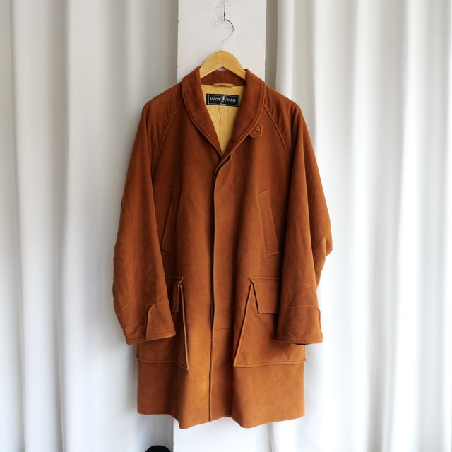 ARNYS PARIS BROWN MOLESKIN COAT