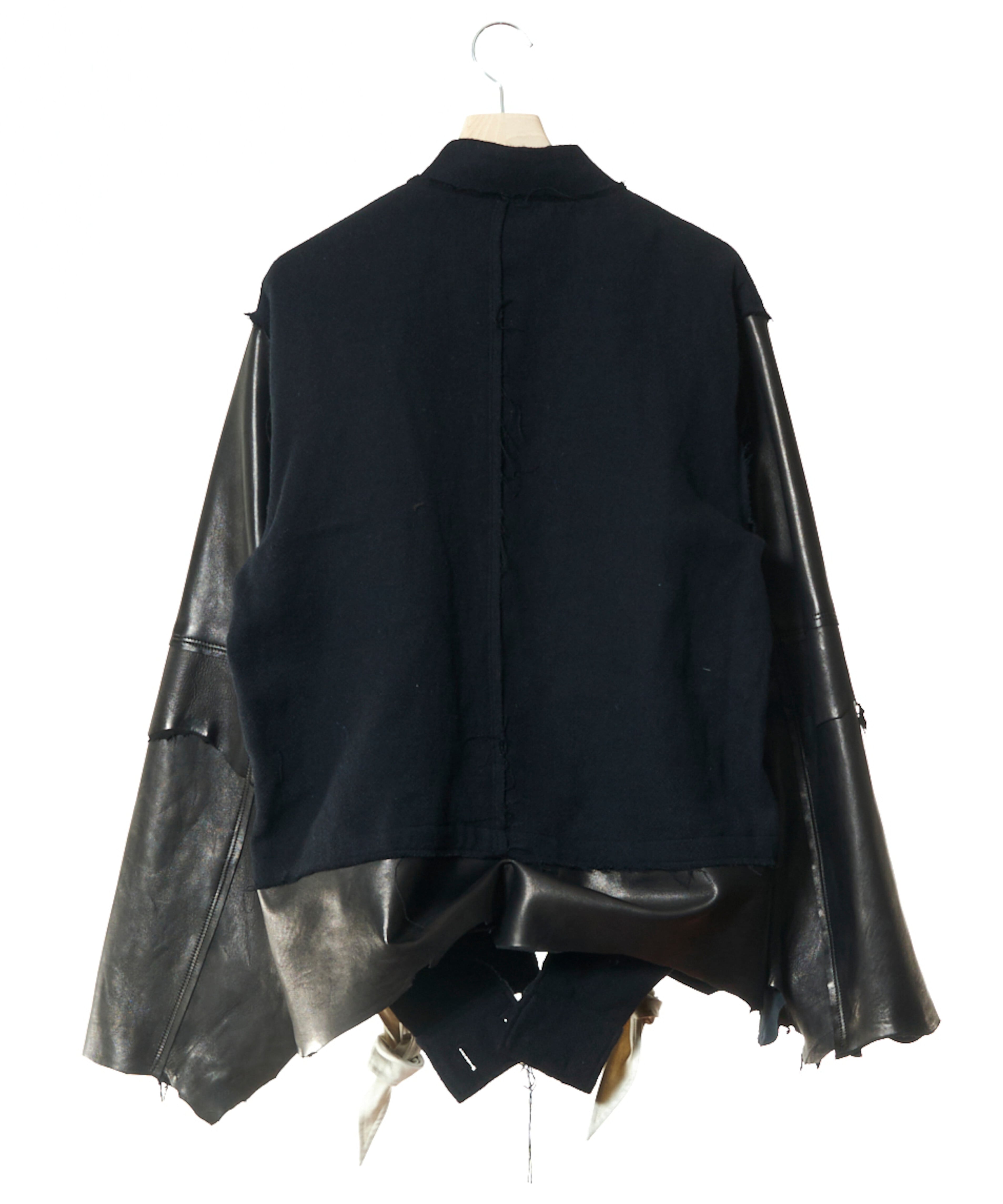 Midorikawa / MID25AW-BL01 VARSITY JACKET (BLACK) | AfterSchool