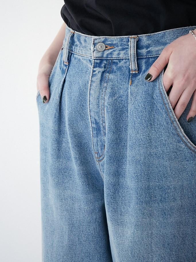 YENN 】HIGH RISE TUCK WIDE PANTS | valance 福井｜レディース