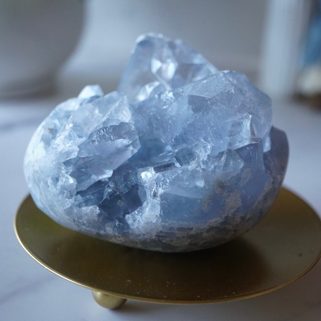 セレスタイトのきらきらたまご