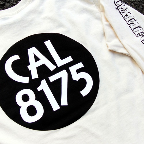 CAL8175 " Basic Logo ロンT "  ナチュラル