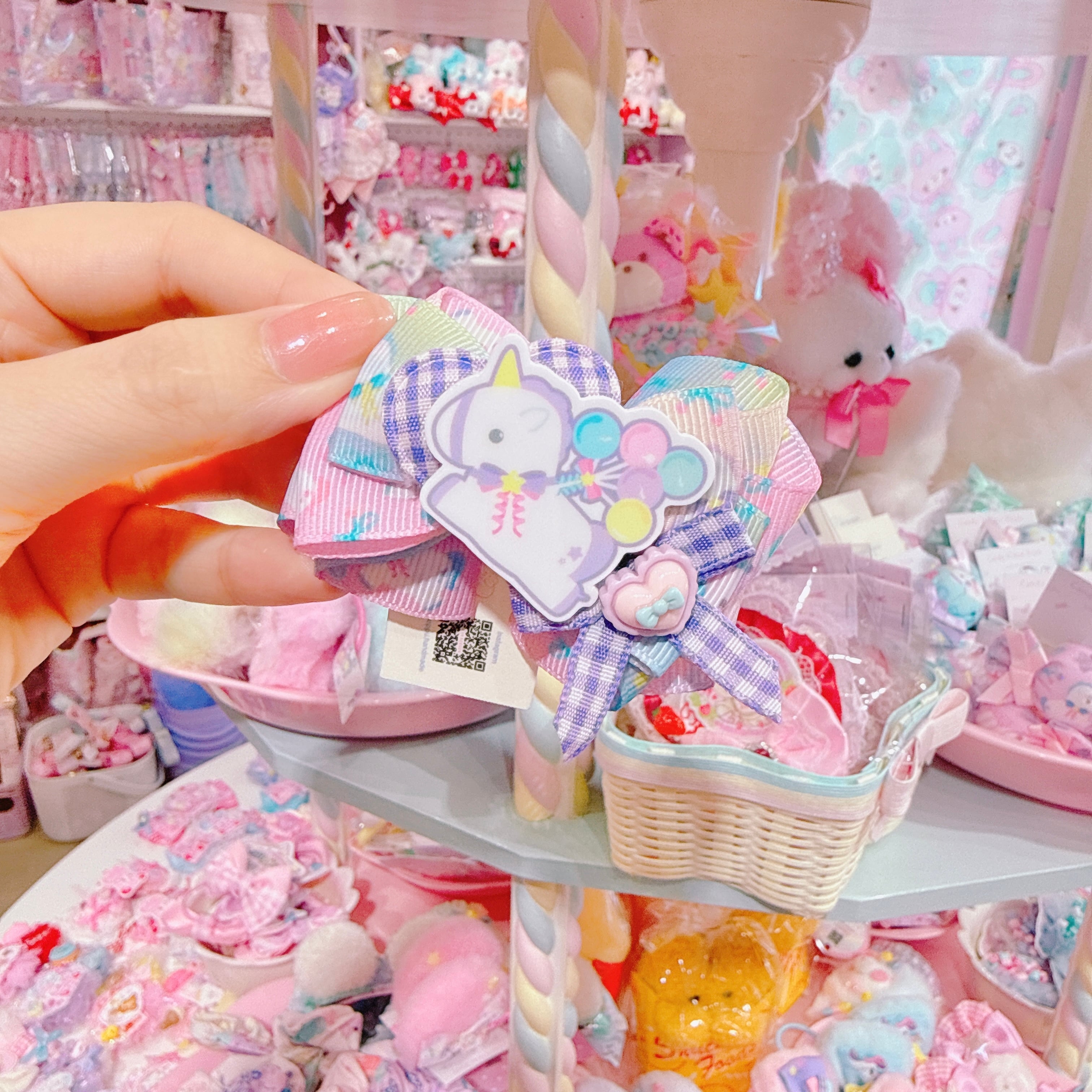 【S5】6-43オリジナル15cmヘアクリップ