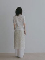 ETRE TOKYO ドライタッチハーフスリーブカットカーディガン