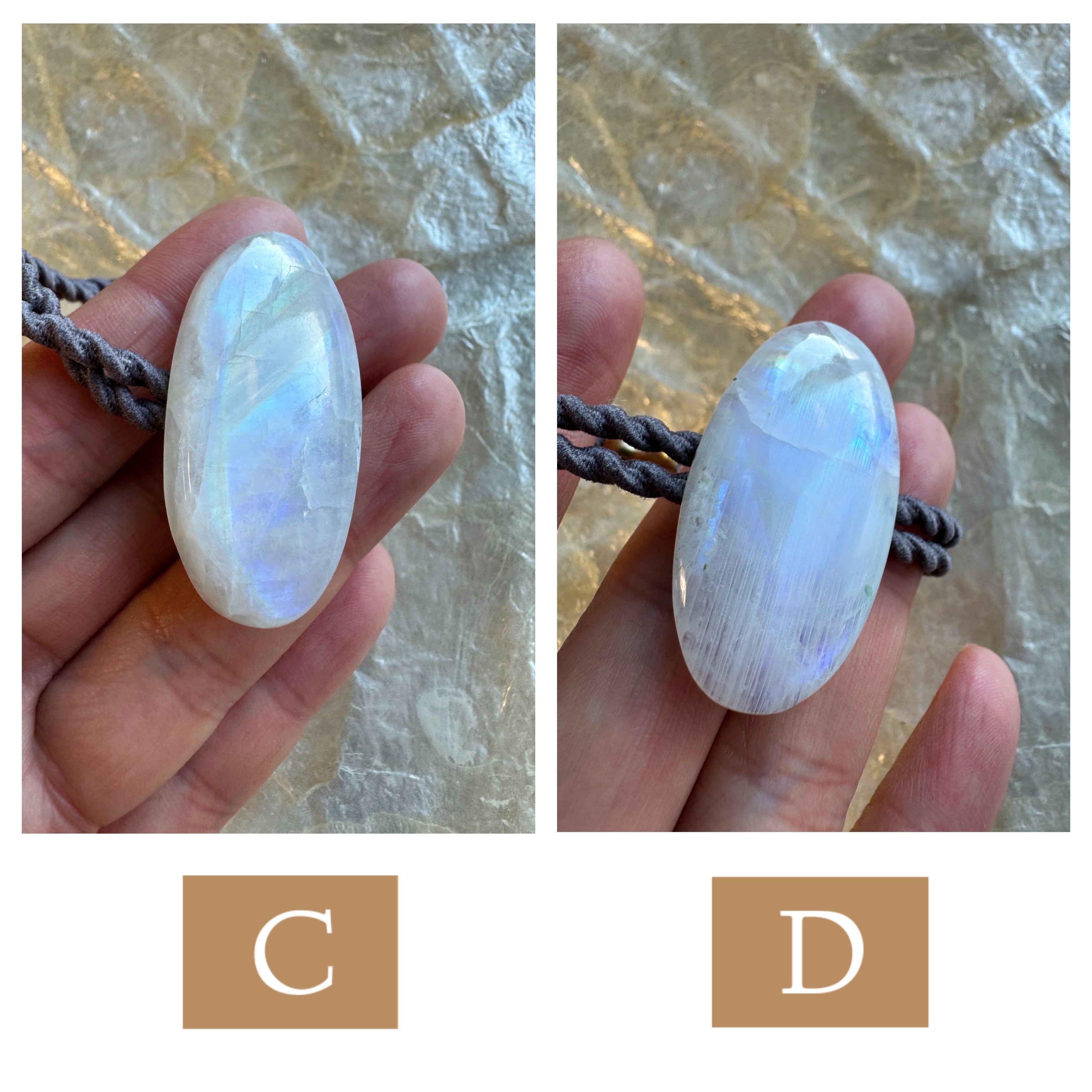 AAArank Oval Rainbow moon stone hair accessory(AAAランク オーバル AAArank Oval Rainbow moon stone hair accessory(AAAランク オーバル