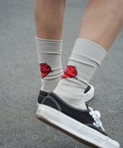 【#Re:room】CACTUS HEART ICON SOCKS［REG186］