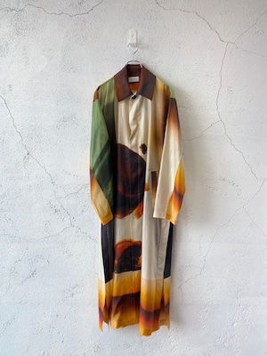 TAAKK / ORE PATTERN COAT / ORANGE