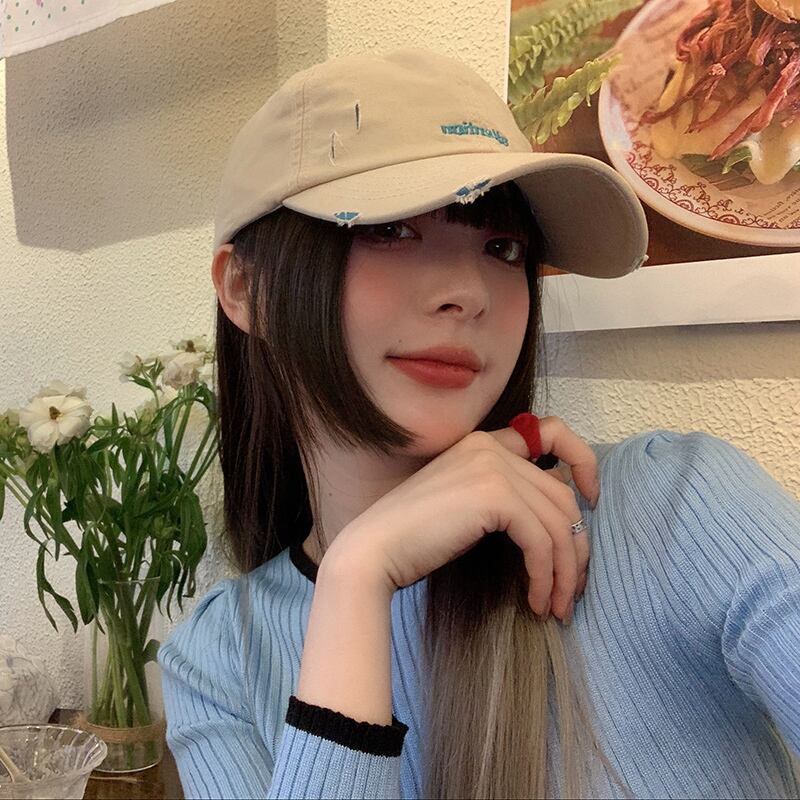 キャップ サマースタイル薄手トップス ベージュ 帽子 夏物 ブラック・アイド・ピーズ59943204314