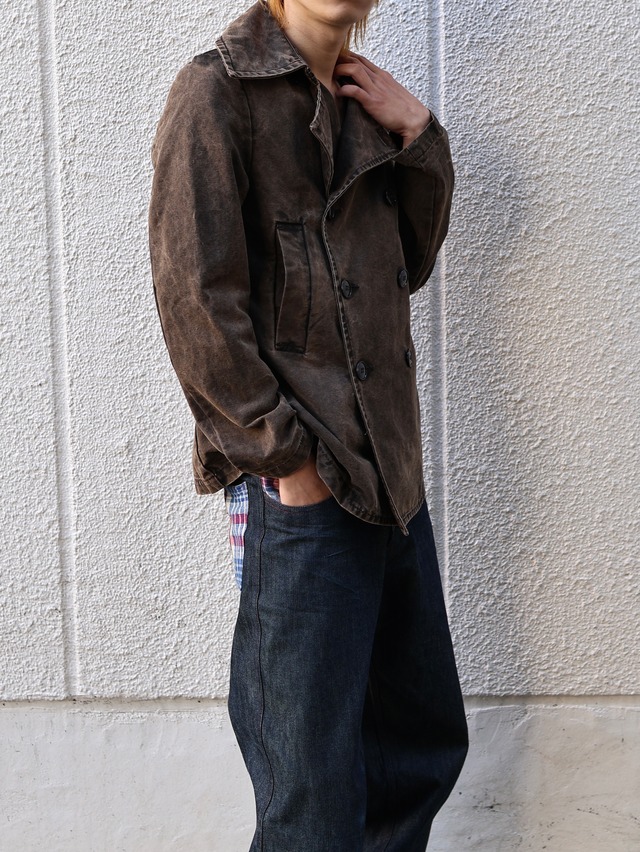 【zucca】compact double pea coat