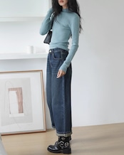High neck slim Knit T20177