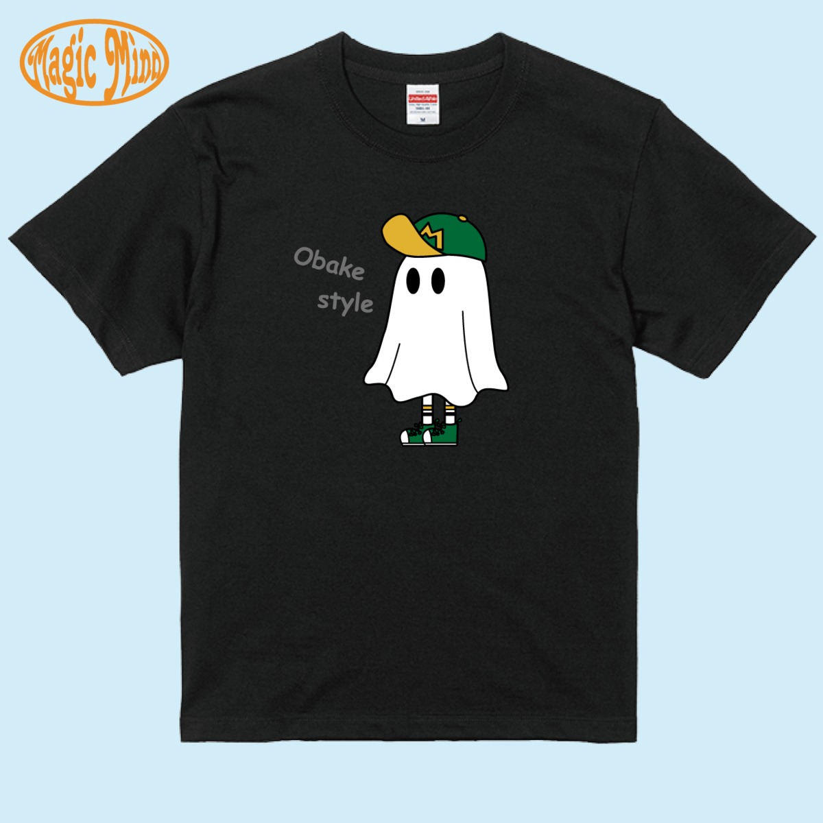 大人気商品 【おばけ】 ユニセックスTシャツ マジックマインド
