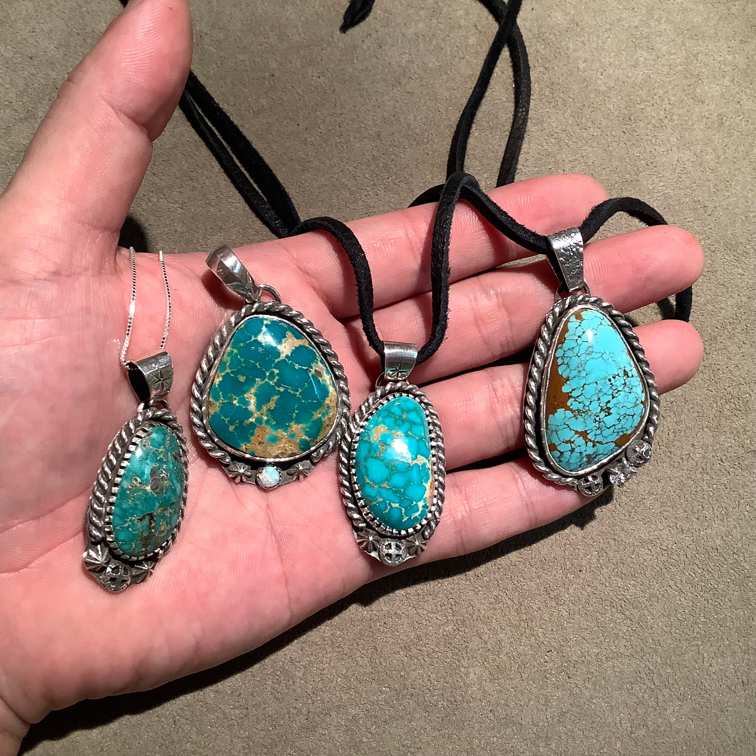WHEELWORKS No.8 turquoise ナンバーエイト ターコイズ ペンダント