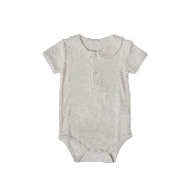 えり付きボディロンパース (半袖)