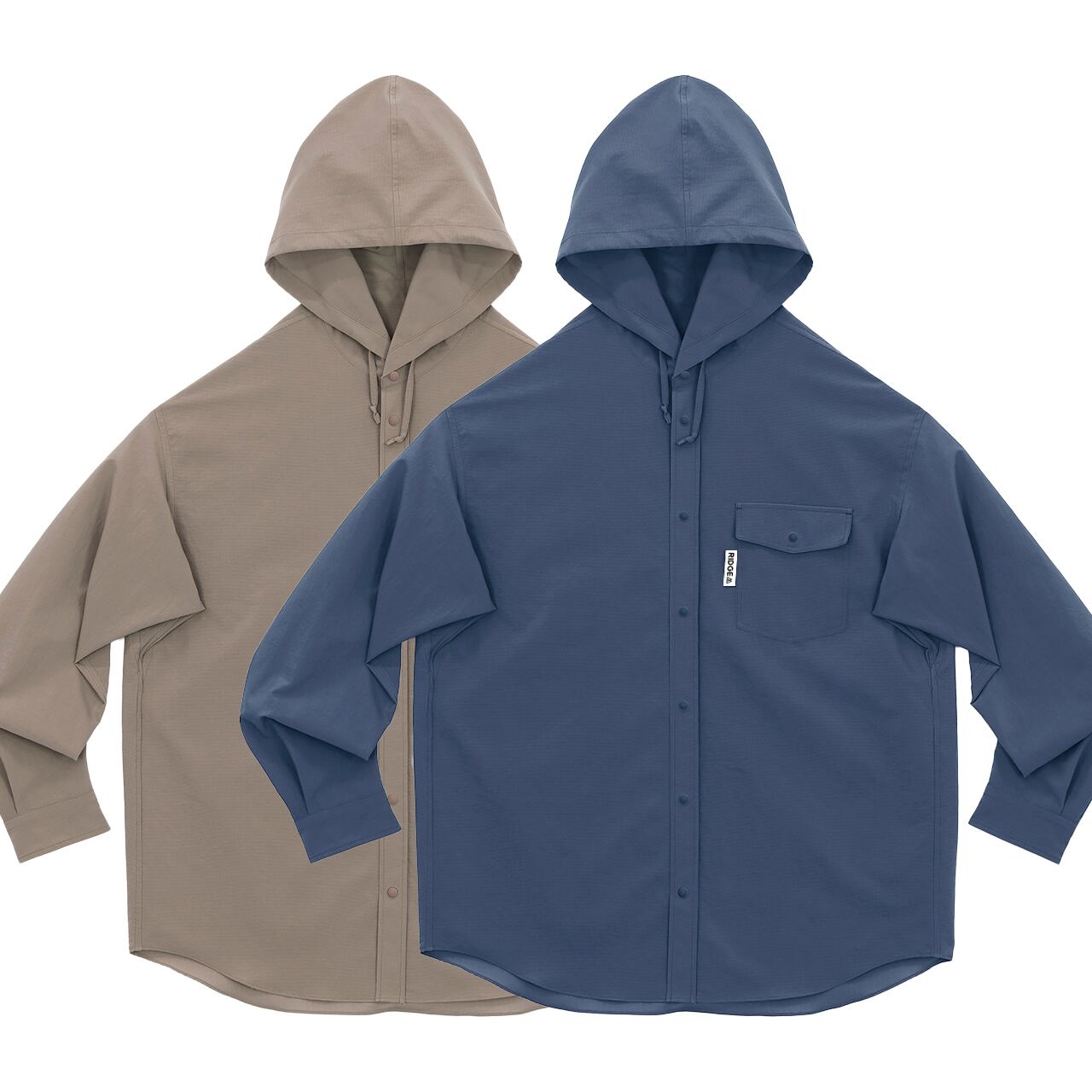 RIDGE MOUNTAIN GEAR リッジマウンテンギア Hooded Long Sleeve Shirt 
