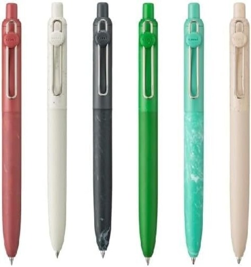 【お得まとめセット】 ユニボールZENTO 限定色 スタンダードモデル 6本セット(クリーク・ショア・ブラー・グラッシー・シエナ・カモミール）