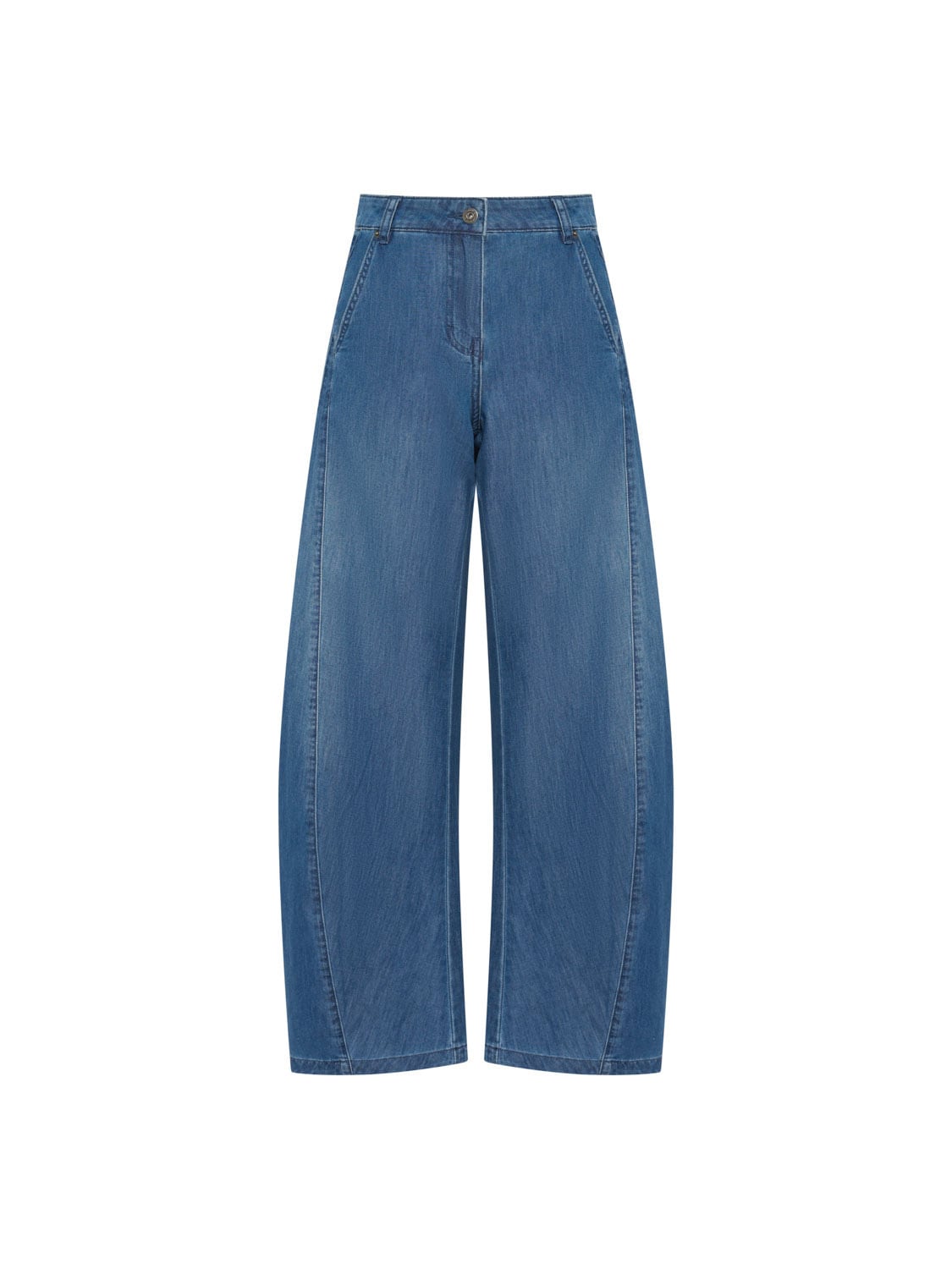 Studio Doe／Soft Cotton Denim Pants | polne