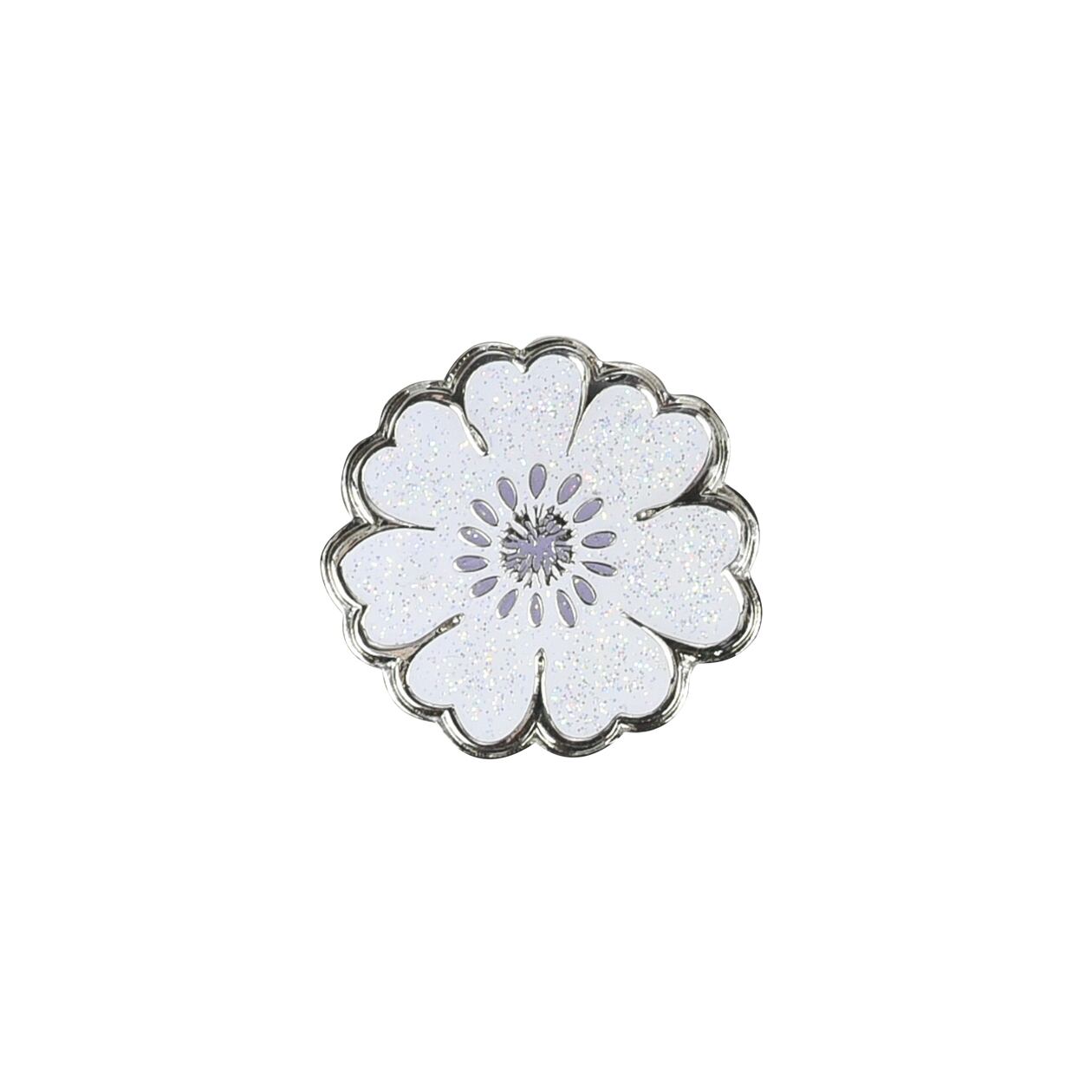 237. Flower White Shoe Marker