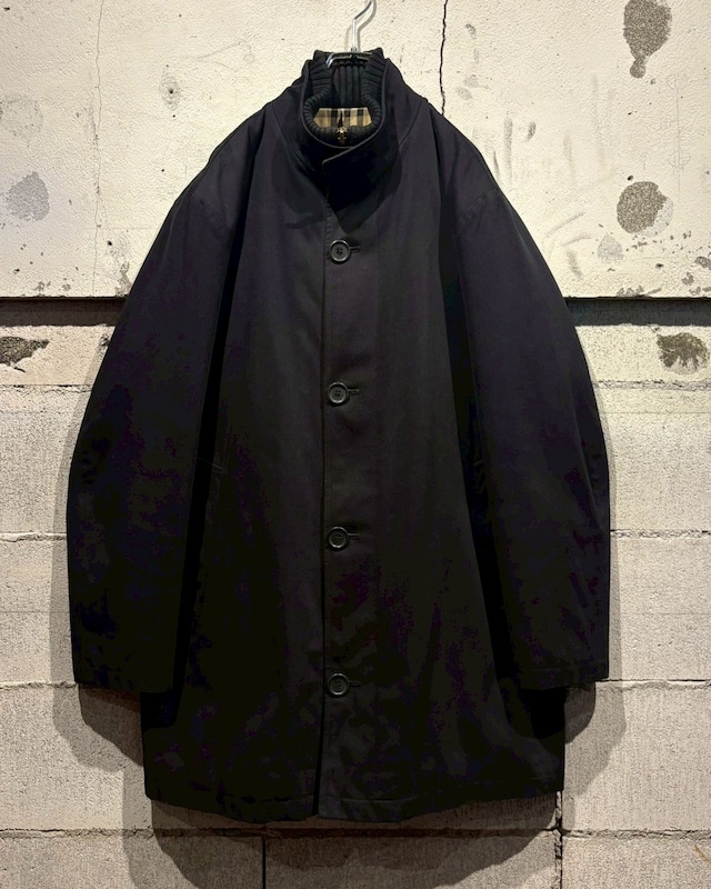 【Caka otto】“Burberry” Layered Gimmick Middle Length Coat