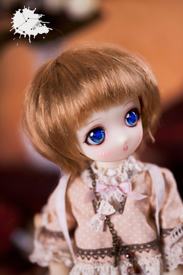 メーカー完売⭐️即納品◆Angell Studio◆ 1/6 golden & brown short hair WG614081