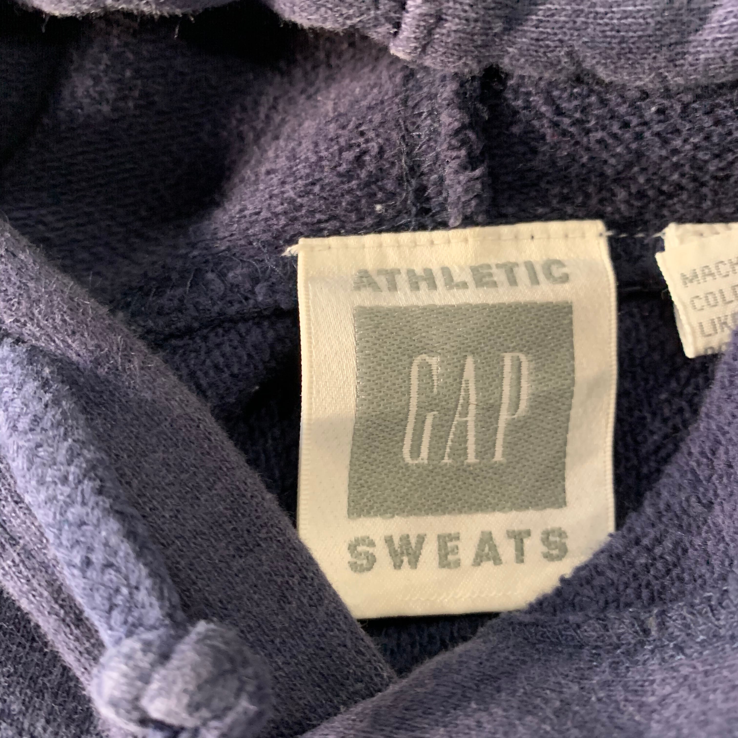 90s GAP athletic sweat parka | What
