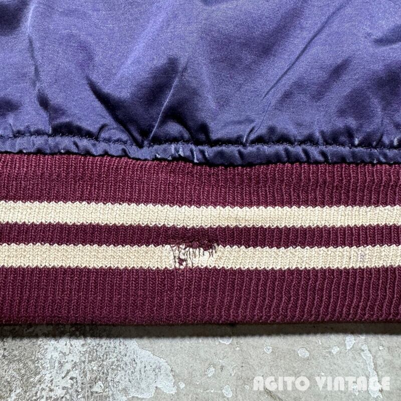 40's Champion チャンピオン バーシティージャケット サテン