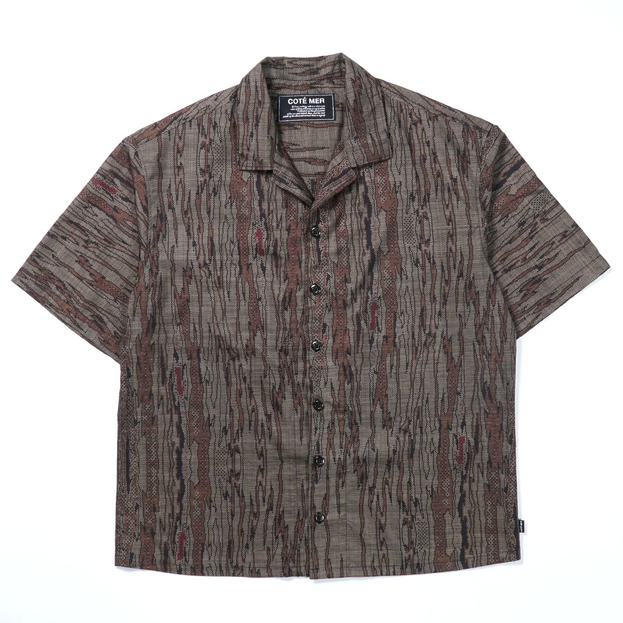 KIMONO OHSHIMA TSUMUGI SHIRT
