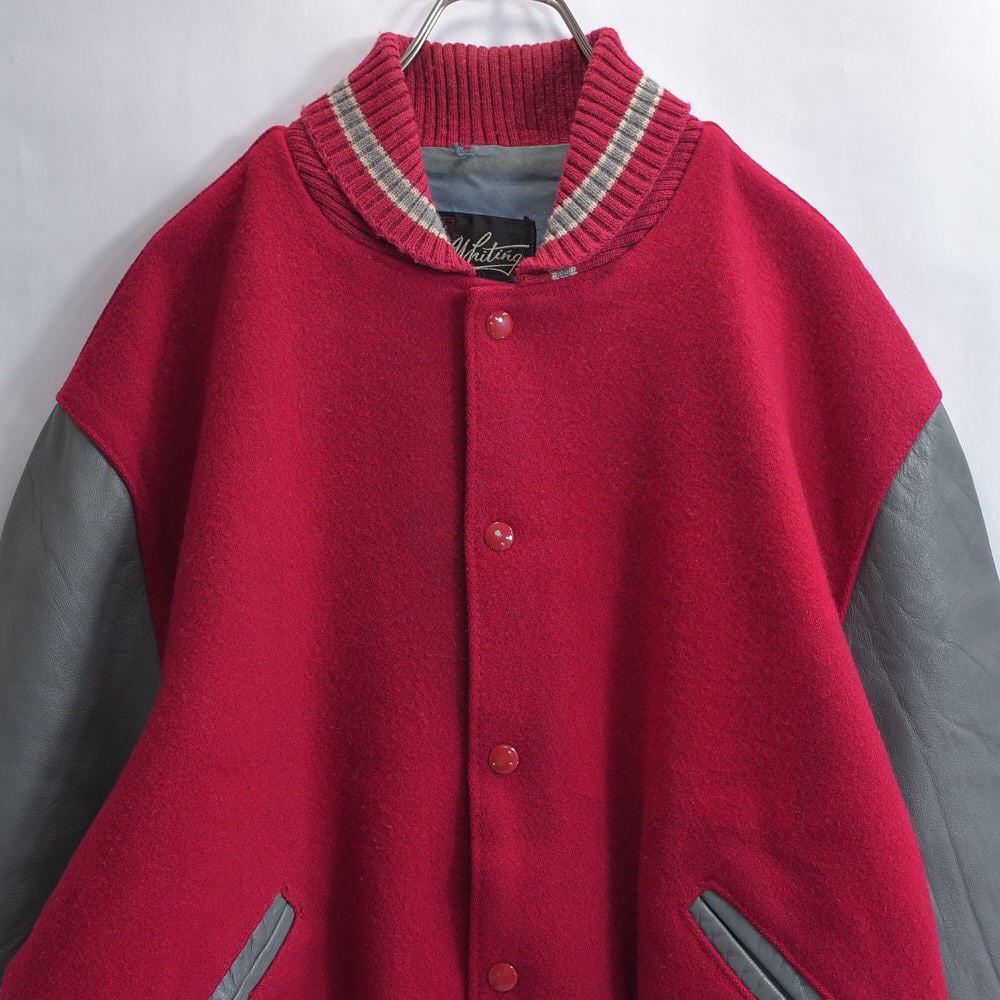 60s~ Whiting ホワイティング アワードジャケット スタジャン 60s~ Whiting ホワイティング アワードジャケット スタジャン
