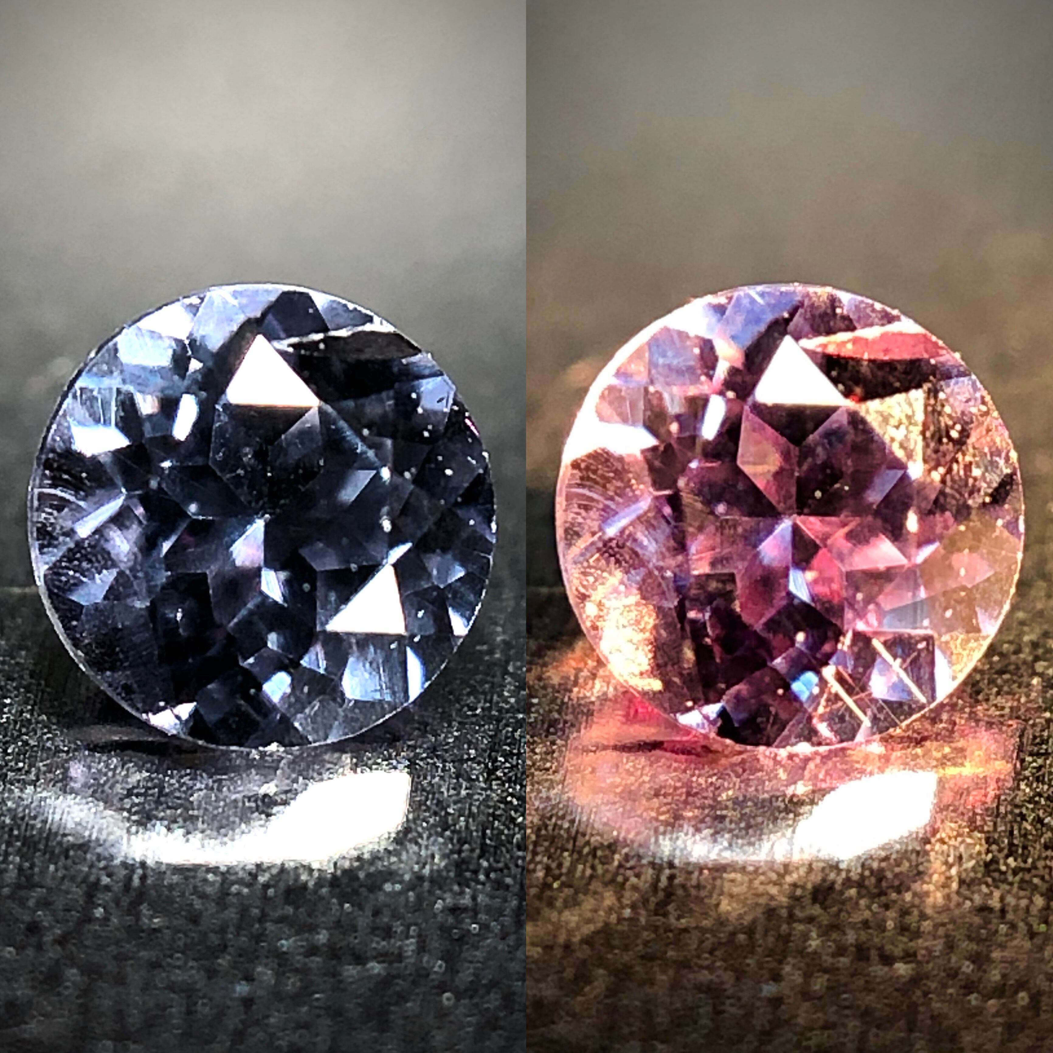 ベキリーブルーガーネット ガーネット – 0.15ct 天然 カラーチェンジ 