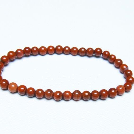 ナンホーンアゲート ブレスレット 5mm アゲート ブレス 一点物 メール便可 [M便 1/10] 111-47501