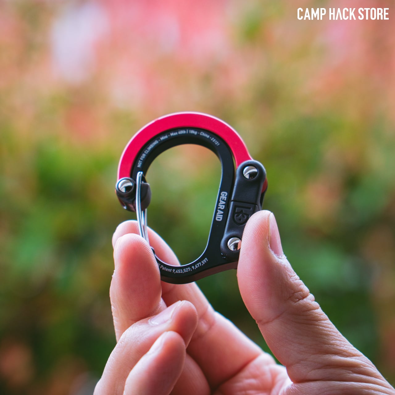 変幻自在のカラビナ型フック「ヒーロークリップ MINI」 | CAMP HACK STORE