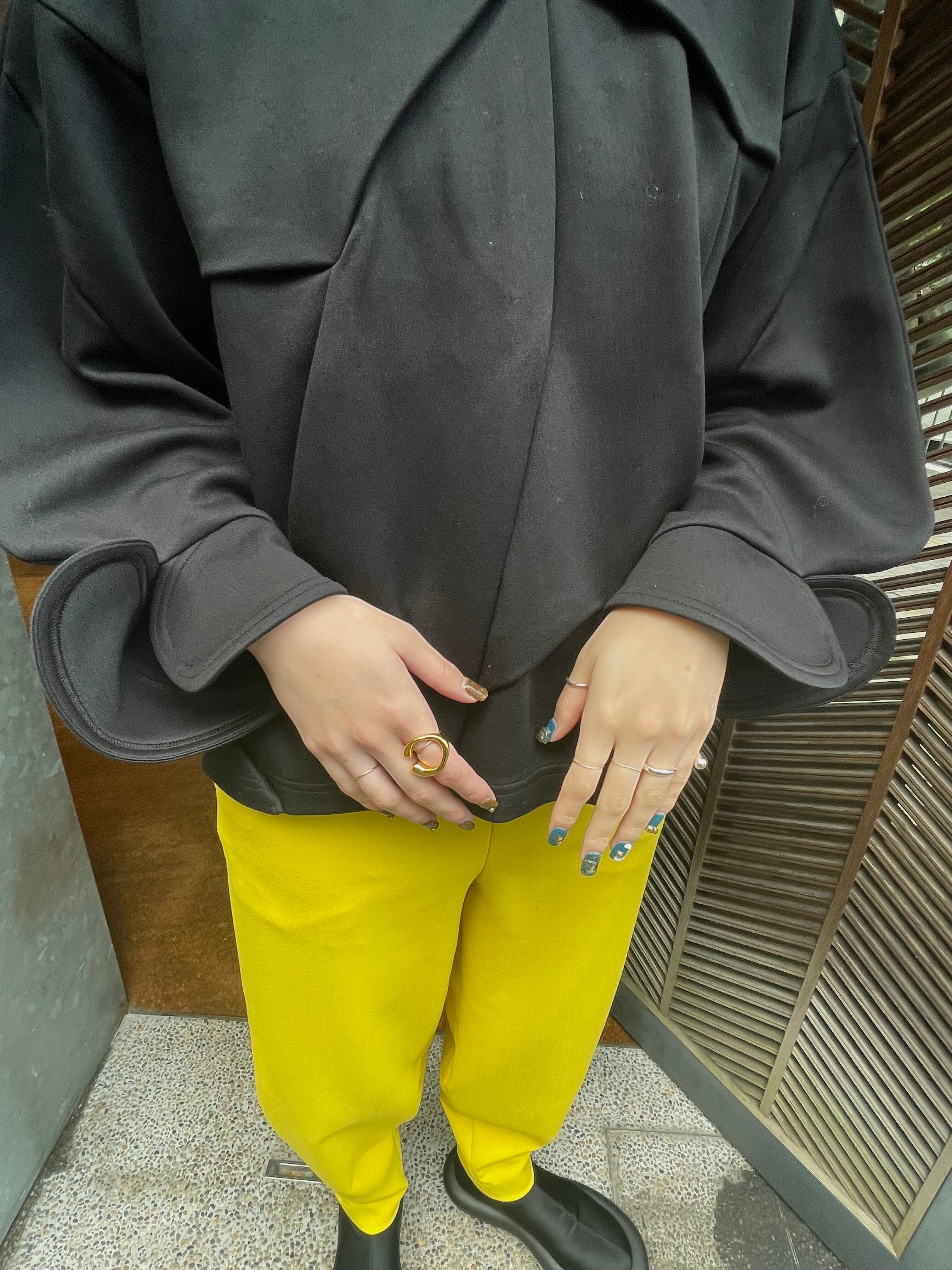 ENFOLD 38 RANDOM SOLID PULLOVER