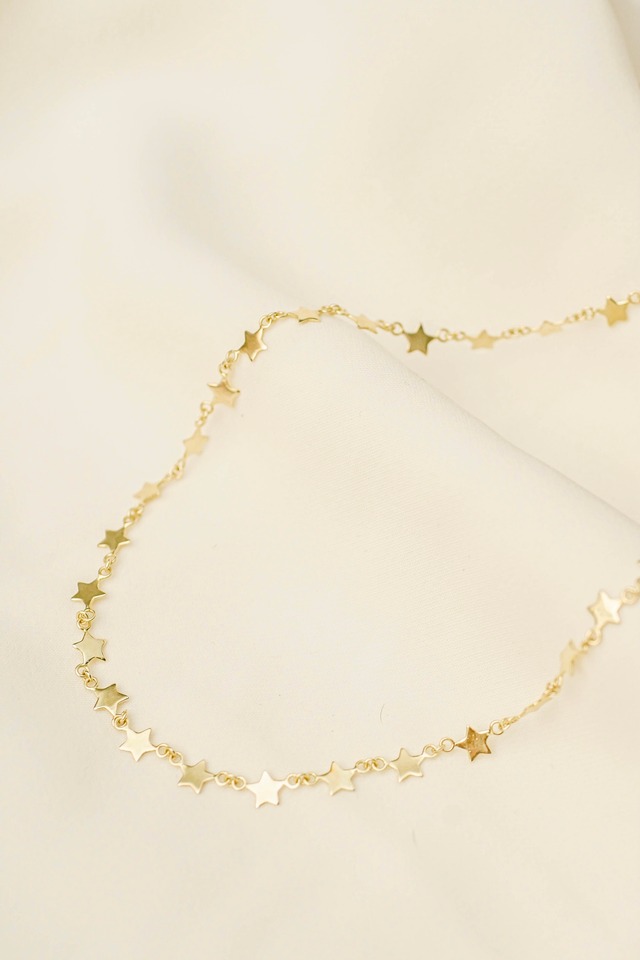 Starry Night Choker 14KGP