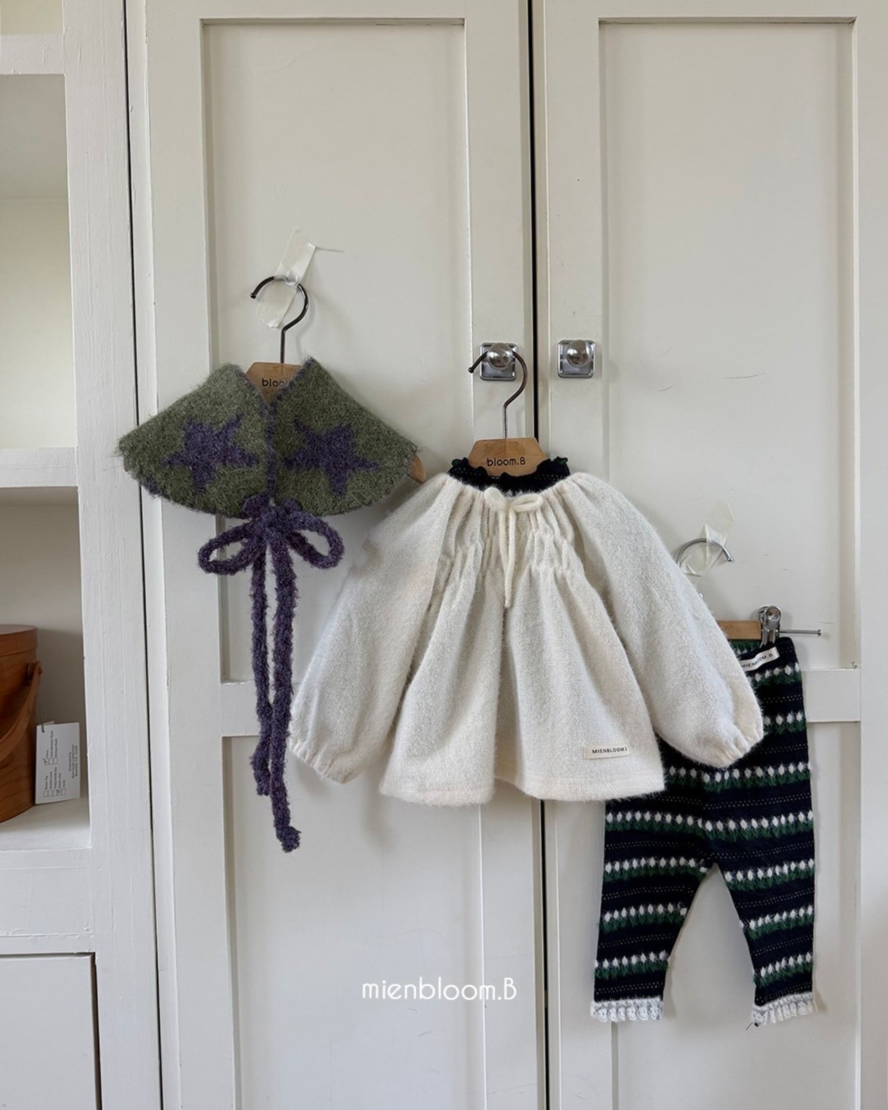 mien bloom B［取寄］angora long blouse 26winter