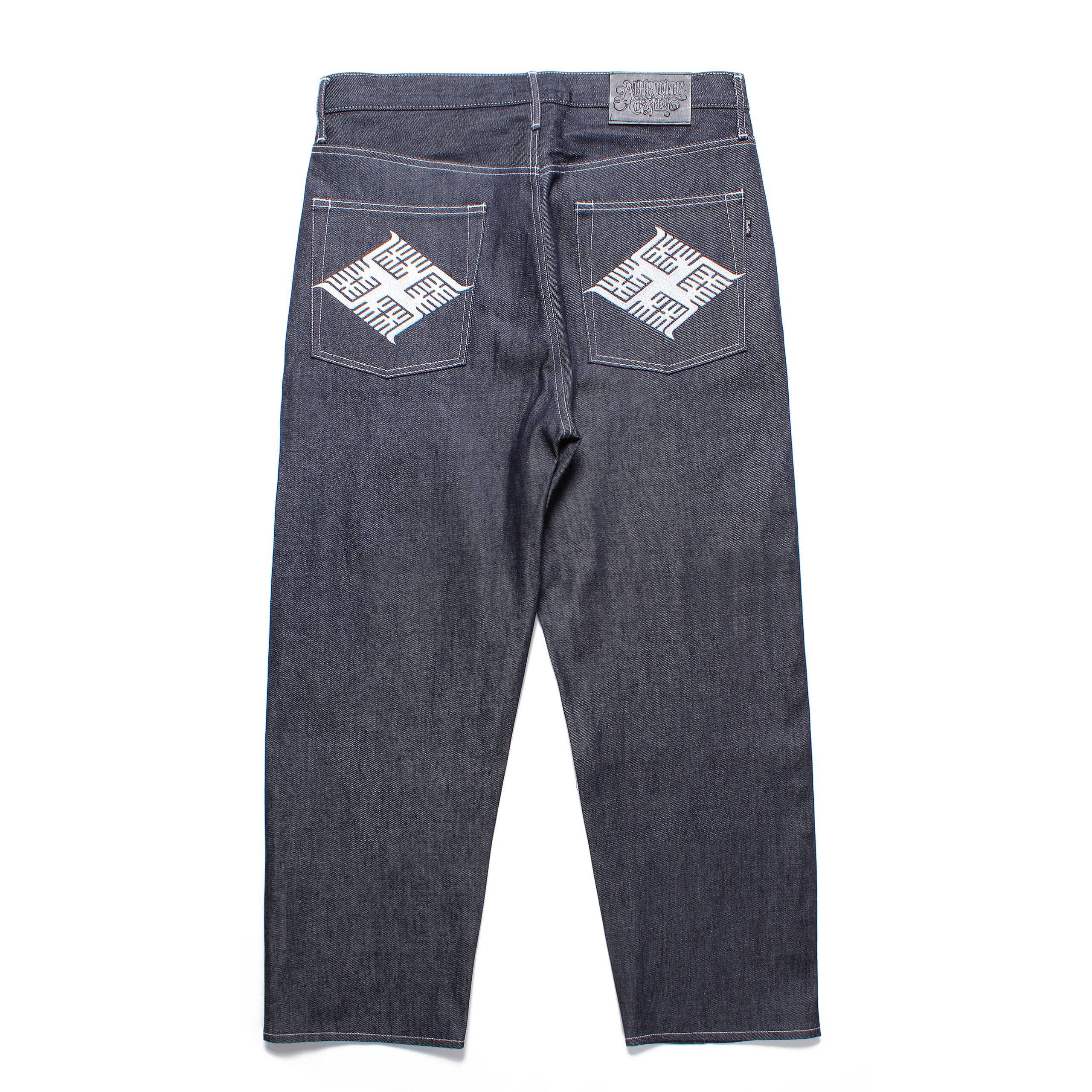 麻LOGO DENIM PANTS | APHRODITE GANG HOLDINGS