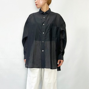 TICCA ティッカ コットンシルクスクエアビッグシャツuni TBFS-113 2026春夏新作  [送料無料]