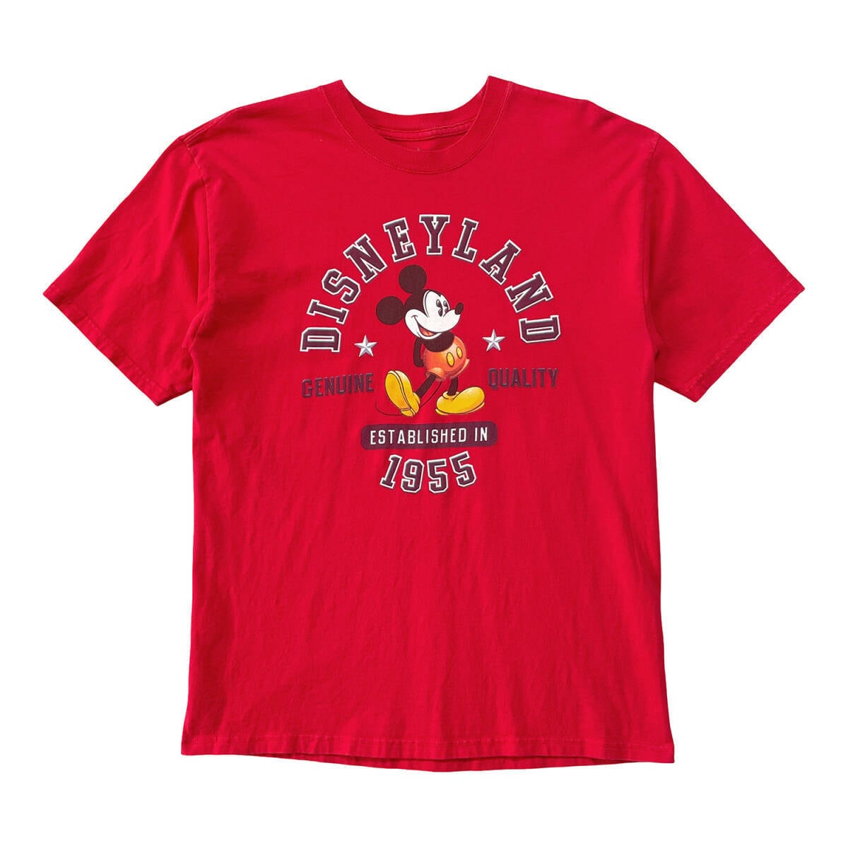 USA 古着 Disney ディズニー ミッキーマウス クルーネック Tシャツ