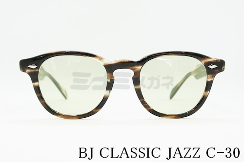 BJ CLASSIC サングラス JAZZ C-30 REVIVAL EDITION SUN ウェリントン フレーム ライトグリーン BJクラシック 正規品