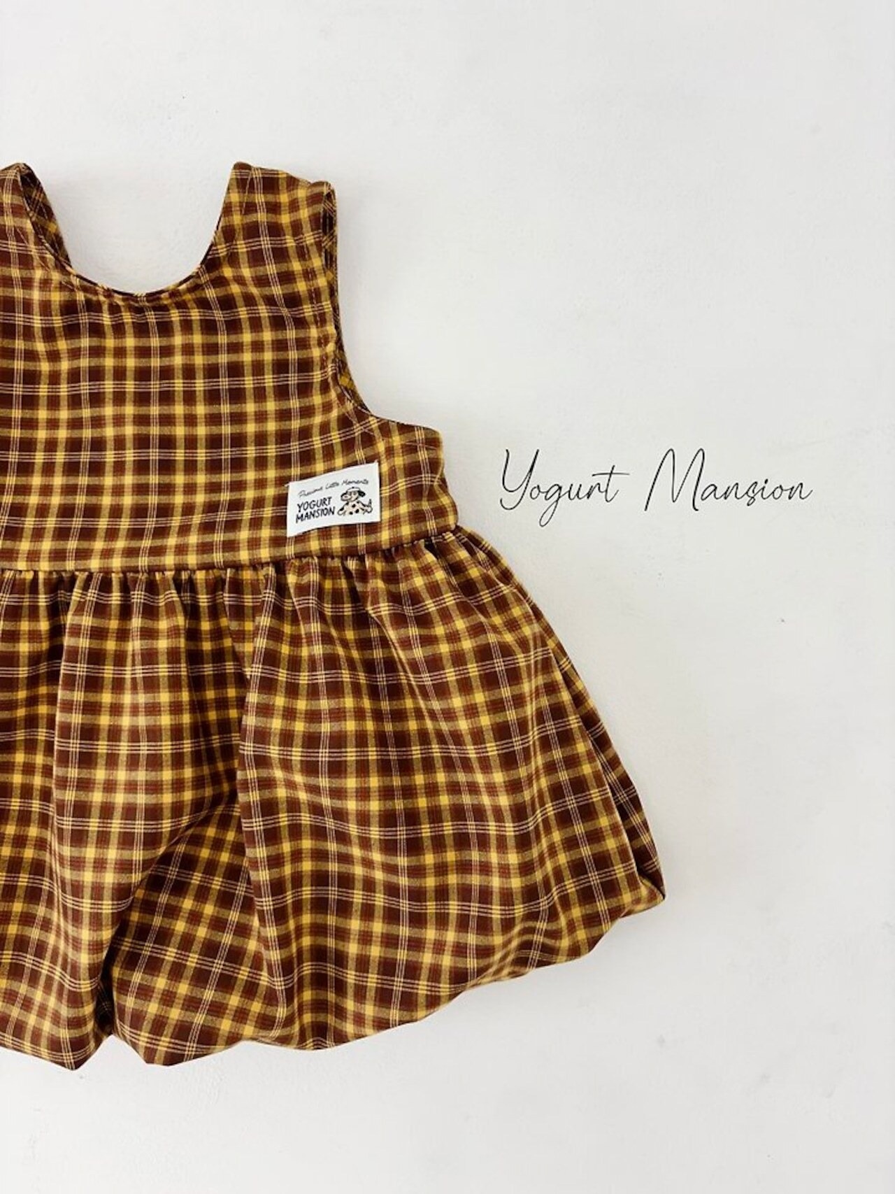 韓国子供服 / 26Autumn / 〖取寄〗Yogurt Mansion /Yomi ワンピース / キッズ服 *XS~JM*