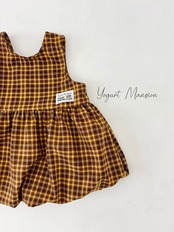 韓国子供服 / 26Autumn / 〖取寄〗Yogurt Mansion /Yomi ワンピース / キッズ服 *XS~JM*