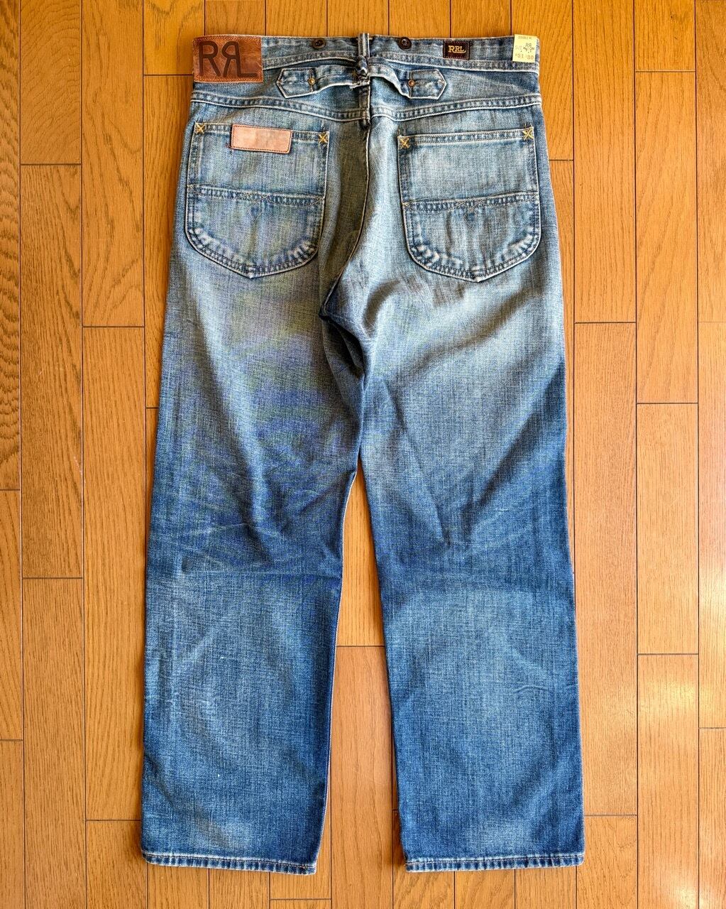 新品 RRL アメリカ製 ビンテージ加工デニム 31-30 | Room Style Store