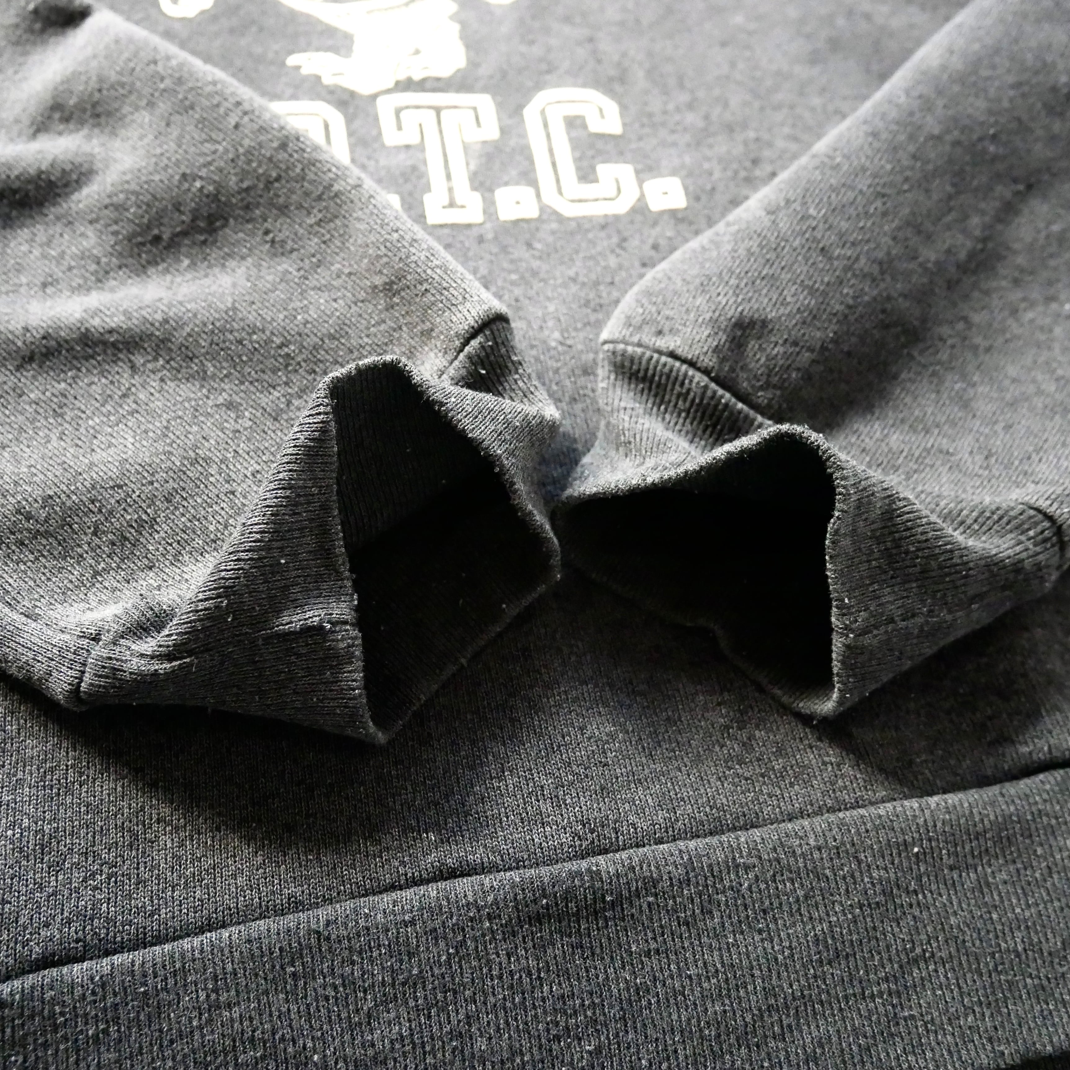 Made in USA 80s MORGAN R.O.T.C. black college sweat アメリカ製 80