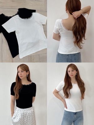 バックオープンtops　¥4,900+tax