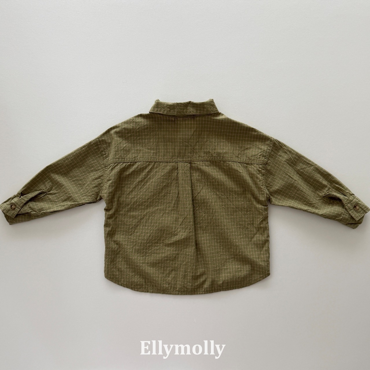 【取寄/韓国直送】Elly molly メゾンチェックシャツ|秋服|韓国子供服|26/AT