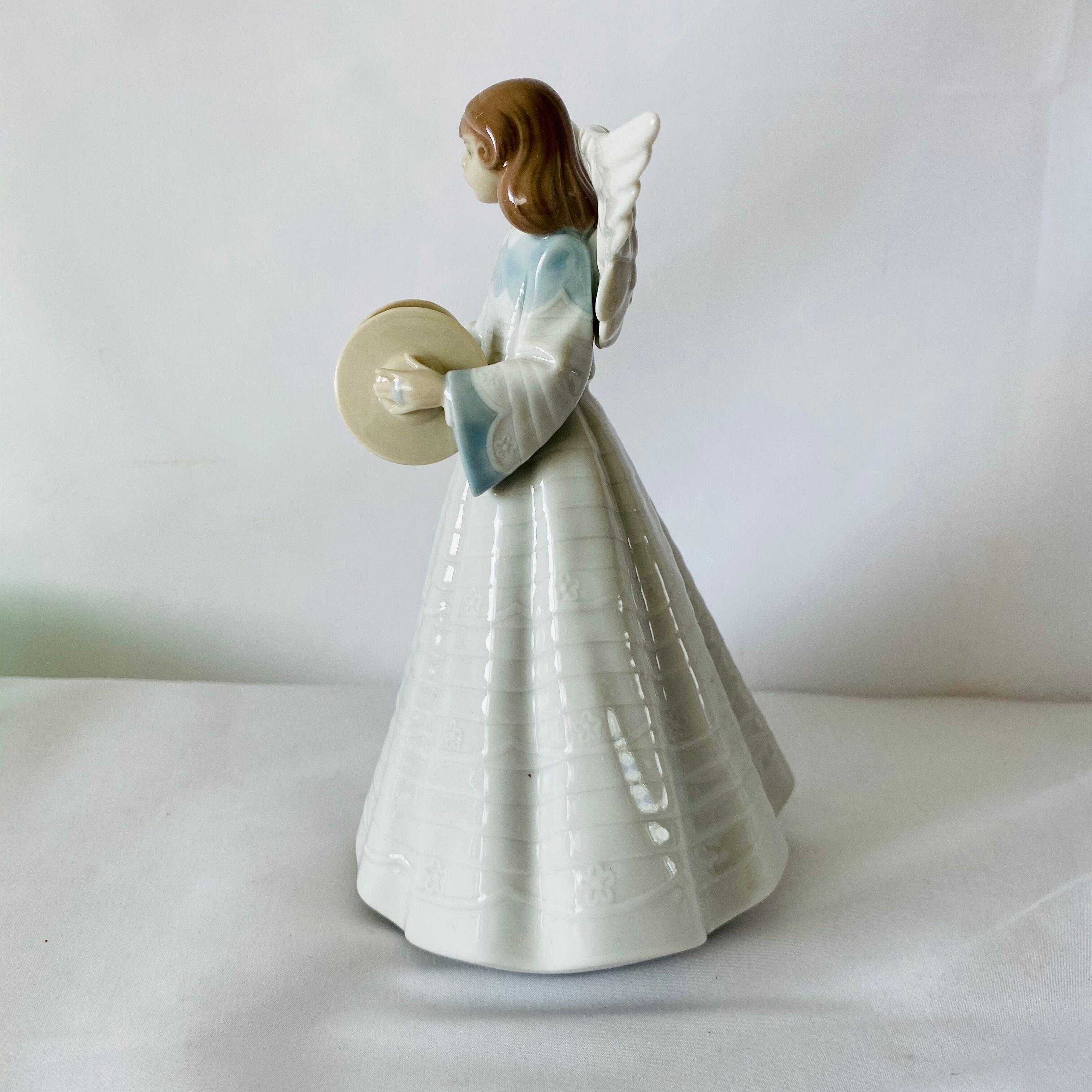 ☆絶盤☆美品☆リアドロ Lladro【天使のシンバリスト】フィギュア