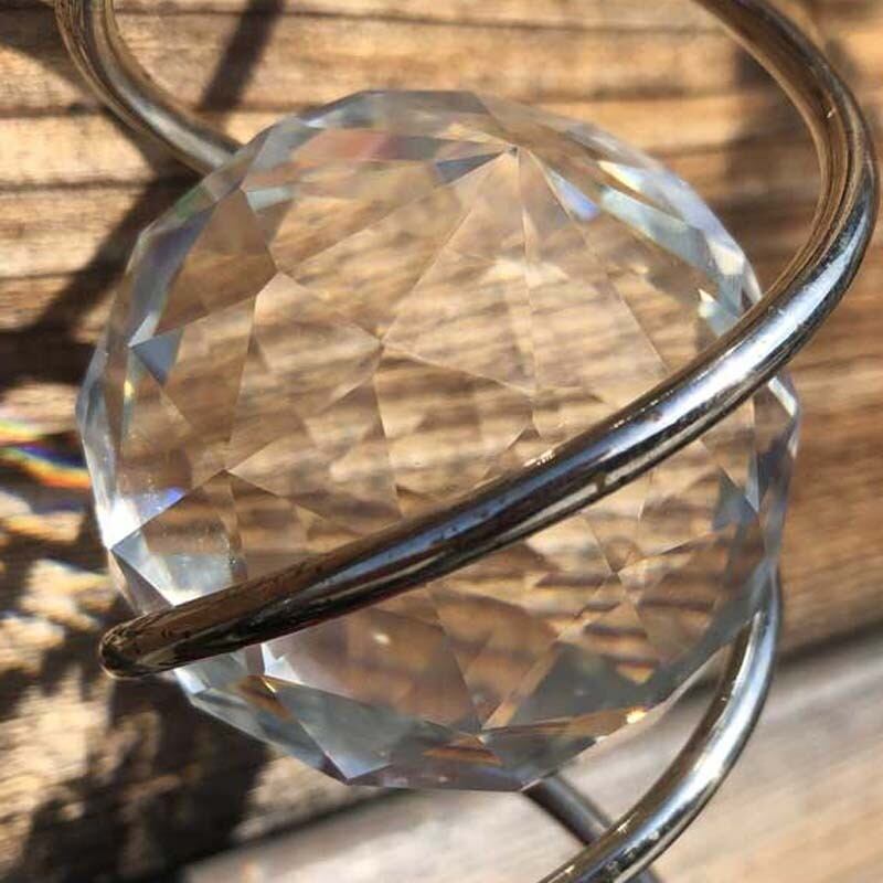 Spiral Mobile 18inch 視覚効果抜群なスパイラルモビール & ガラス玉